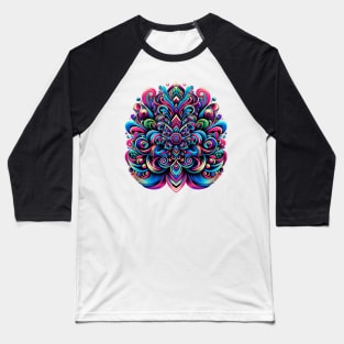 psychedelic pattern Baseball T-Shirt